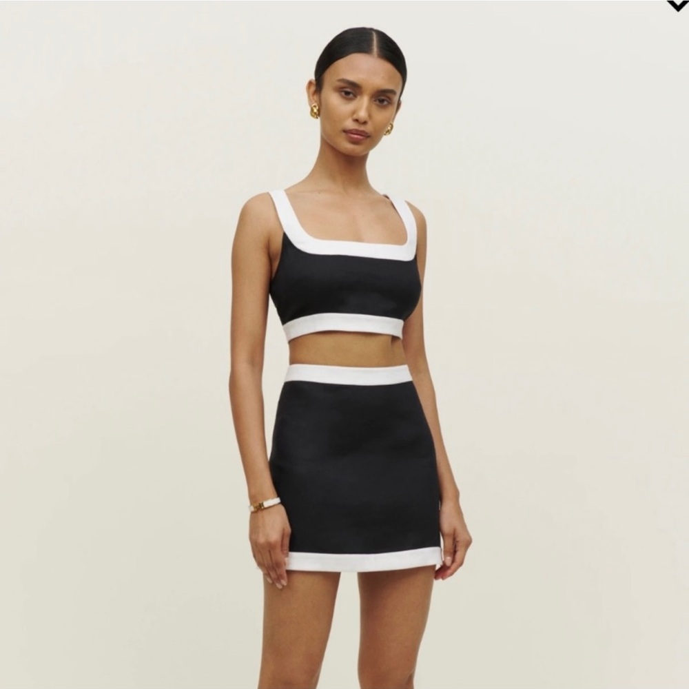 Reformation Robbie linen Two Piece size 0
